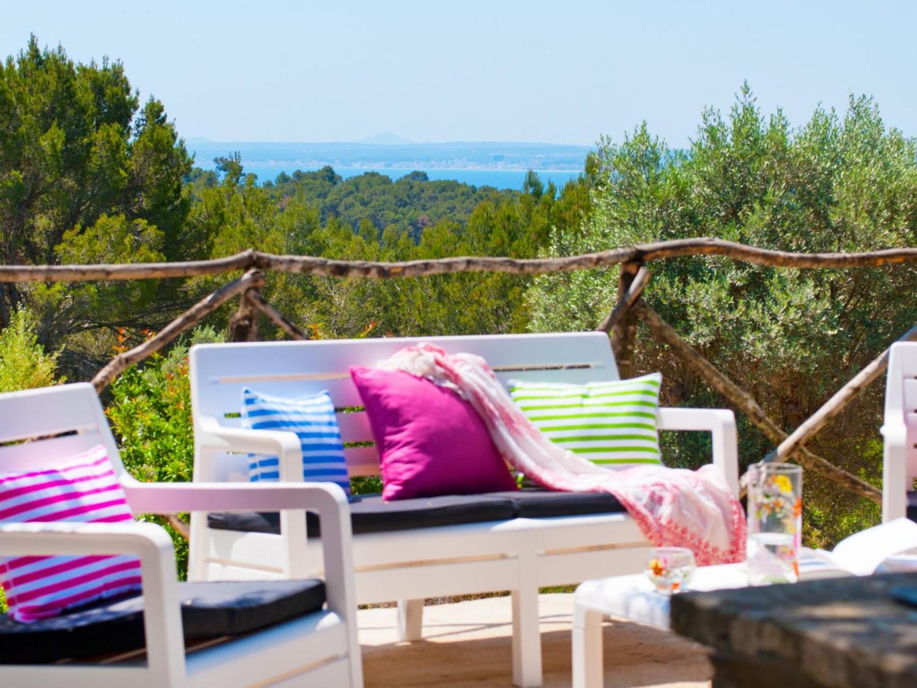 New Sa Rota, Pool And Sea Views En Villa *